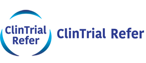 Logo reads ClinTrial Refer